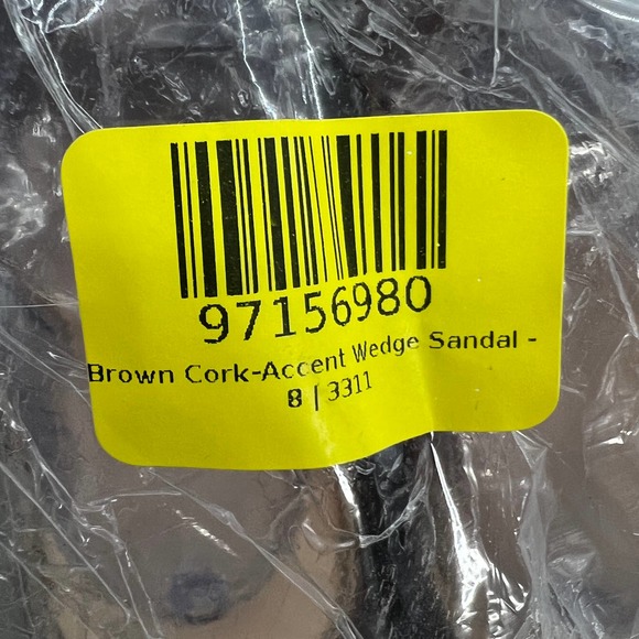 ROSY Platform Wedge Heel-Toe Wrap-Sandal - Brown -Women Size 8 *NEW - Picture 11 of 11